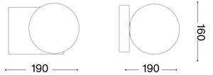Ideal Lux - Applique a LED PENTA 1xG9/3W/230V oro