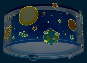 Dalber Planets plafoniera con motivo spazio