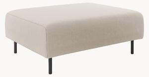 Panca imbottita grigio argento/nera freistil180