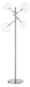 Ideal Lux - Lampada LED da terra EQUINOXE 4xG4/2W/230V cromo/limpido