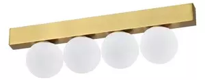 Ideal Lux - Plafoniera LED PING PONG 4xLED/3W/230V CRI 90 ottone