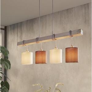 Eglo 55206 - Lampadario a sospensione con filo TOWNSHEND 4xE27/60W/230V