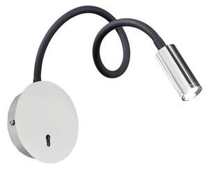 Ideal Lux - LED Flessibile piccola lampada FOCUS LED/3,5W/230V CRI 90 grigio/cromo lucido