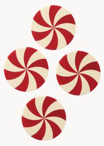 Set di 4 sottobicchieri Spinn