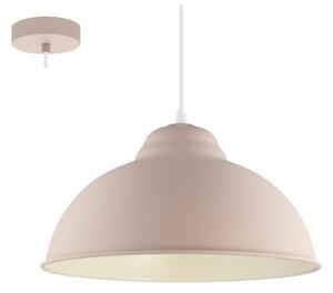 Eglo 54964 - Lampadario a sospensione con filo TRURO-P 1xE27/60W/230V rosa