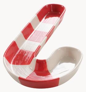 Piatto da portata in porcellana Candy Cane