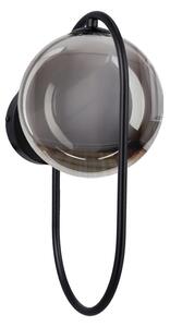 Applique CORDEL 1xG9/28W/230V nero/fumé nero