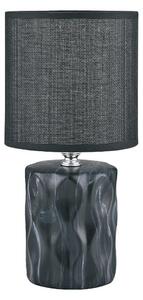 Zuma Line HS8603-BL - Lampada da tavolo 1xE14/40W/230V nero/decorazione in marmo