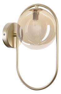 Applique CORDEL 1xG9/28W/230V ottone/fumé beige