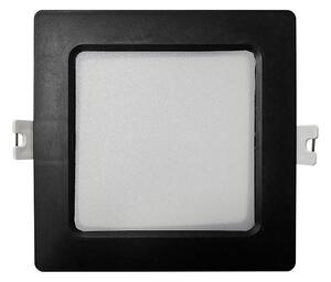 Lampada LED da incasso SQUARE LED/6W/230V 4000K 12x12 cm nero