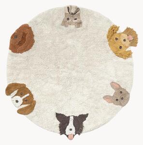 Tappeto per bambini in cotone lavabile Wouf Wouf