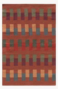 Tappeto in lana tessuto a mano Silent Geometry, varie misure