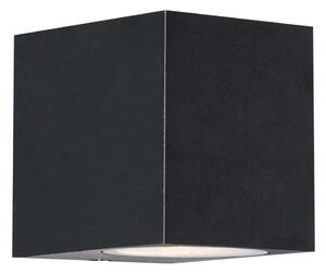 Zuma Line SJ20211-1W-Applique da esterno HARMONIA 1xGU10/35W/230V IP44 nero