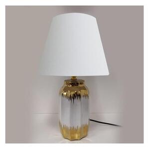 Lampada da tavolo 1xE14/60W/230V bianco/oro