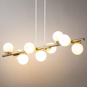 Lampadario a sospensione con filo AVOLA 9xG9/12W/230V oro