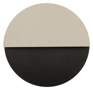Applique a LED LUNA LED/7W/230V diametro 36 cm nero/beige
