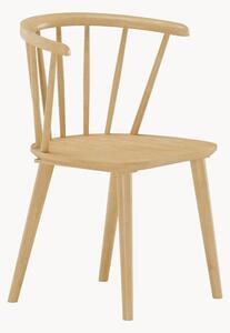 Set di 2 sedie da pranzo in legno di albero della gomma Bobby