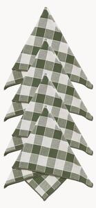 Set di 4 tovaglioli in cotone Mary