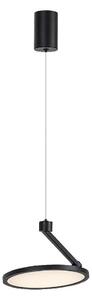 Rabalux 72327 - Lampadario LED a sospensione con filo OVIDIA LED/20W/230V nero
