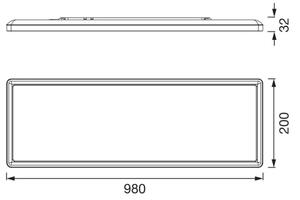 Osram - Plafoniera LED PLANON EASYFIX LED/30W/230V 2800/4000/6000K IP54 bianca