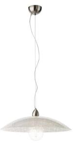 Redo 05-891 - Lampadario a sospensione con filo GRAF 1xE27/42W/230V diametro 40 cm bianco