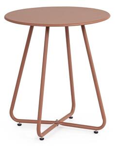 Tavolino da giardino rotondo in acciaio ø 45 cm Jable – Bizzotto
