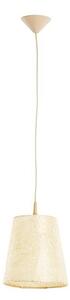 Lampadario a sospensione con filo GUMON 1xE27/15W/230V beige