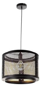 Lampadario a sospensione con filo VITO 1xE27/40W/230V nero