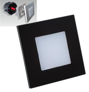 Emithor 48335 - Luce LED da incasso STEP LIGHT LED/1W/230V nera