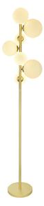 Brilagi - Lampada LED da terra MILLA 7xG9/3W/230V oro/bianco