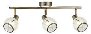 Prezent 14105 - Faretto SIENTO 3xE14/40W/230V ottone