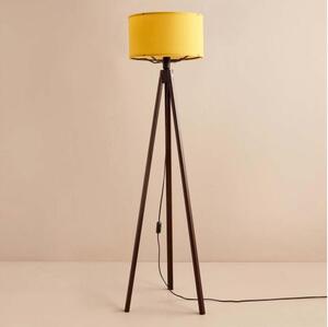 Lampada da terra AYD 1xE27/40W/230V marrone/arancione