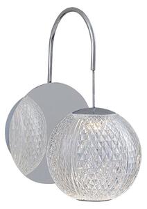 Lampada da parete LED CREMONA LED/5W/230V 3000K cromo opaco
