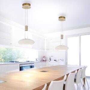Q-Smart-Home Paul Neuhaus Q-ETIENNE LED sospesa 1 luce, ottone