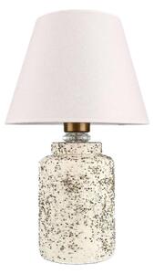 Lampada da tavolo RAMZES 1xE27/40W/230V bianco/beige