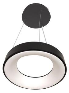 Lampadario LED a cavo DRAX LED/32W/230V 4000K diam. 38 cm nero
