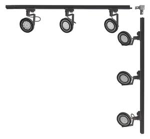 Zuma Line 3579 - Faretto per sistema a binario MASTER 6xGU10/15W/230V nero