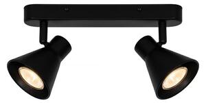 Nordlux - Faretto EIK 2xGU10/35W/230V Black