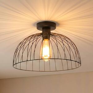 Plafoniera soffitto Kadeh Opviq, dimmerabile, Nero, Soggiorno / Sala da pranzo, Metallo, Moderno, Plafoniera
