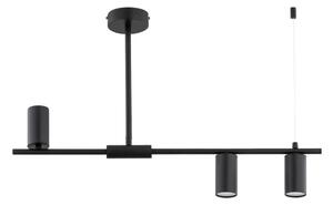 Lampadario a stelo URANOS 3xGU10/10W/230V nero