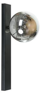 Zuma Line 1218 - Applique SERENITY 1xG9/8W/230V nero/nero fumé