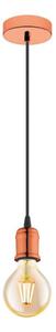 Eglo 32541 - Lampadario a sospensione con filo YORTH 1xE27/60W/230V
