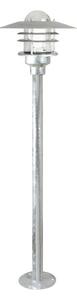 Nordlux - Lampada da esterno AGGER 1xE27/60W/230V IP54 argento 83 cm