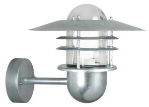 Nordlux - Lampada da parete per esterni AGGER 1xE27/60W/230V IP54 argento