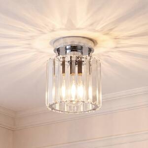 Plafoniera soffitto Yakops Opviq, dimmerabile, Cromo / Argento, Soggiorno / Sala da pranzo, Vetro, Plafoniera