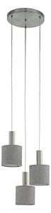 Eglo 97673 - Lampadario a sospensione su cavo CONCESSA 2 3xE27/60W/230V