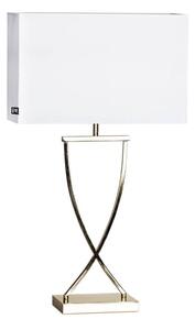 ByRydens 2829620-5000 - Lampada da tavolo OMEGA 1xE27/5W/230V bianco/ottone