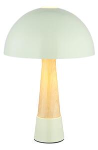 Globo 51570114 - Lampada da tavolo PAULIN 1xE27ILLU/40W/230V verde