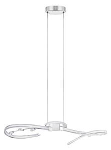 Eglo 97488 - Lampadario a sospensione LED in cristallo su cavo VALLEMARE 1 2xLED/8W/230V