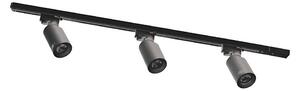 Zuma Line 3554 - Faretto per sistema a binario TORE 3xGU10/35W/230V nero